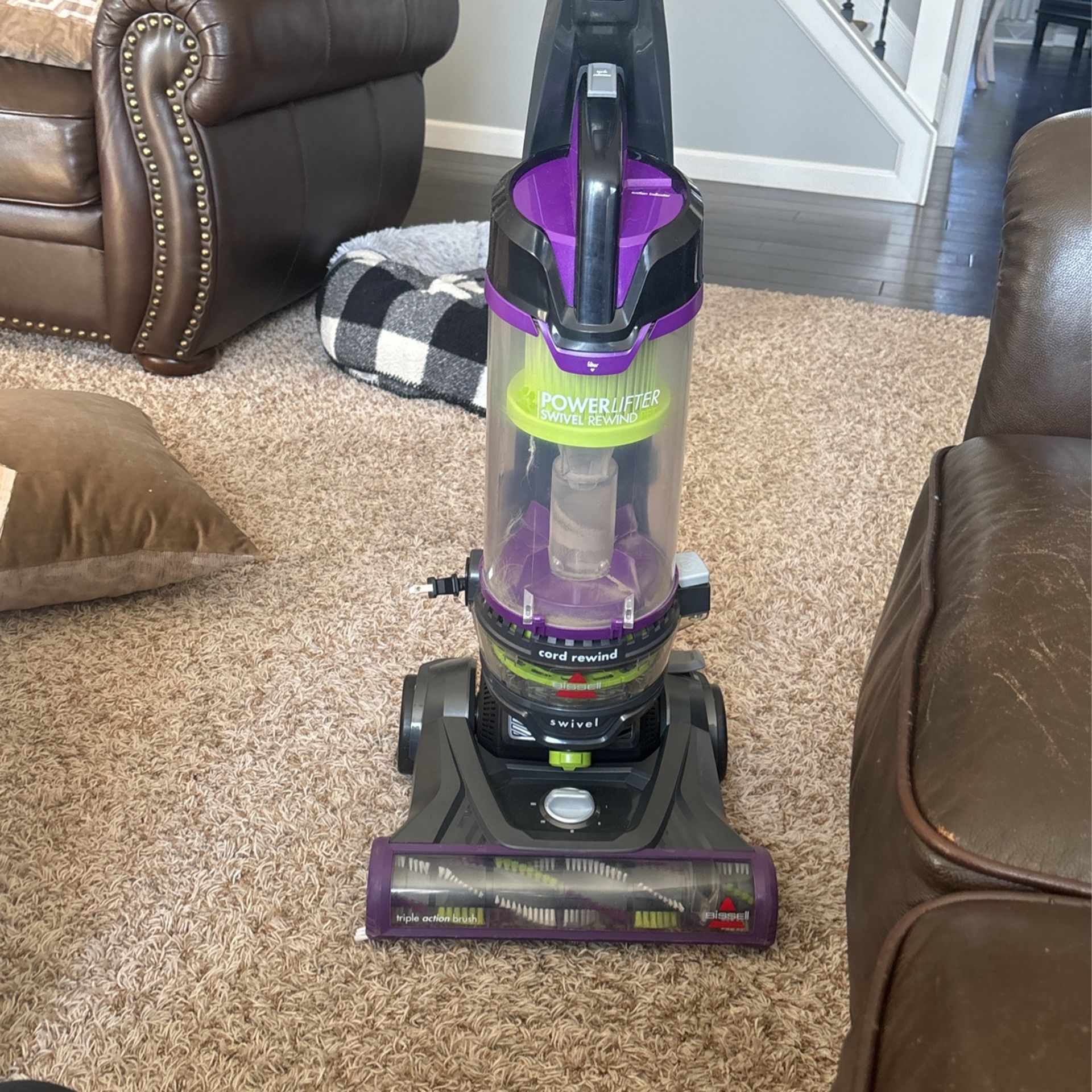 Bissell Powerlifter Swivel Rewind Pet Vacuum