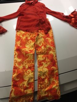 Size 10/12 girls hippie costume