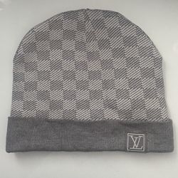 Grey Louis Vuitton Beanie 