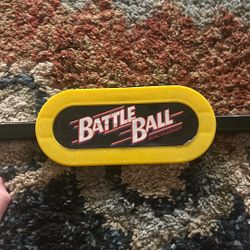Battle Ball Vintage Paddle Milton Bradley 1989 