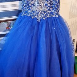 Blue Royal Dress 