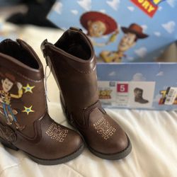Cowboy/ Toy story boots 5c 