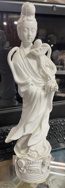 Guanyin/Kwan Yin ARDCO Fine Quality, Dallas, Made in Japan Mid Century