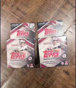 Lot 2- 2026 Topps Flagship Football NFL Hanger Box Factory Sealed In Hand