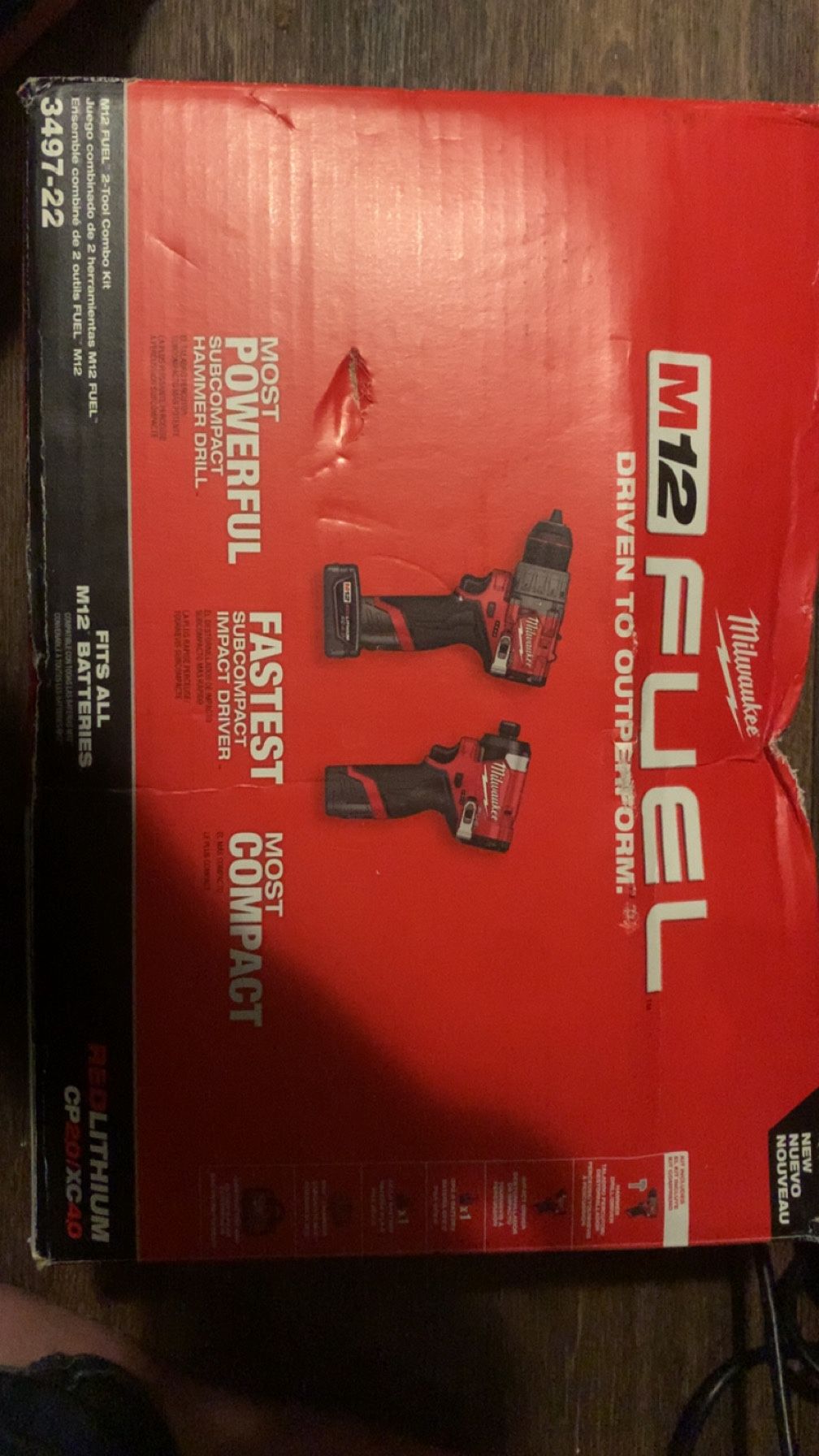 Milwaukee Drill Set