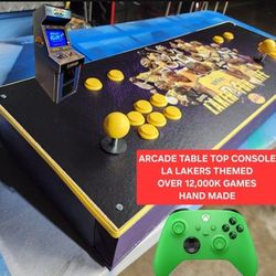 Kobe Bryant LA Lakers Themed Acade Table Top Console NOT Pandoras Box