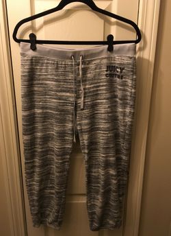 Juicy couture women’s velvet cropped pants size medium