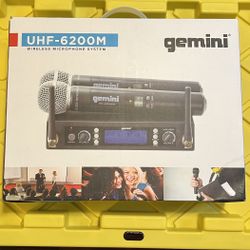 Gemini UHF-6200M - Wireless Microphone System