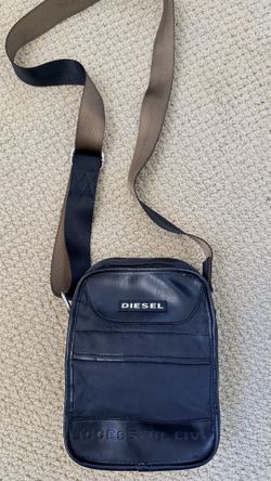 Diesel Y2K Shoulder Bag Black Vintage 2000s Crossbody Bag