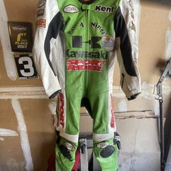 Pilot Leather Track Suit