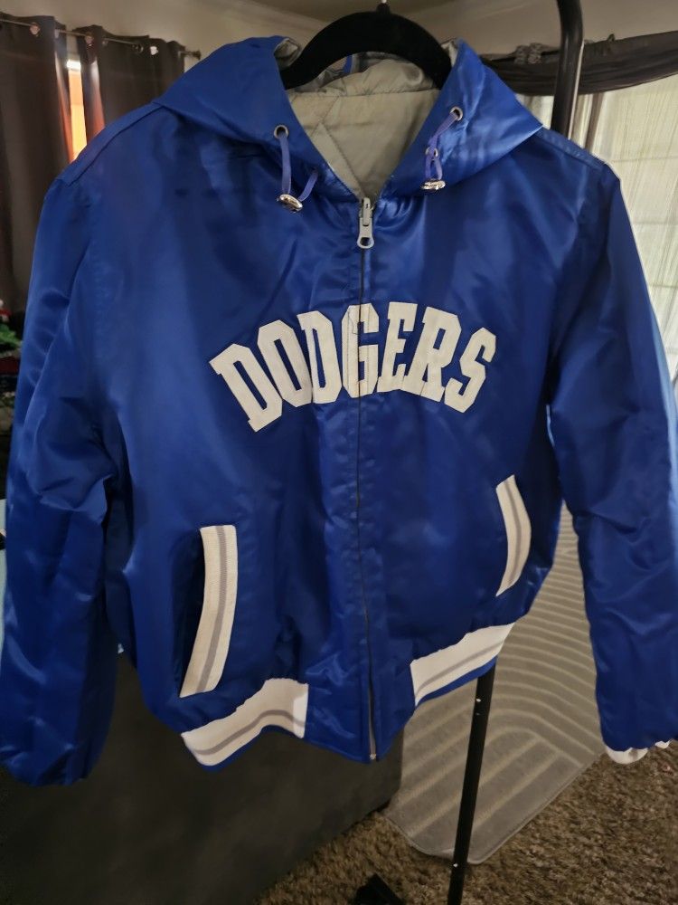 Reversible Dodgers Puff Jacket