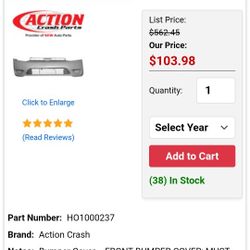 2006-2008 Honda Civic Bumper Cover Primed Black With Fog Lights