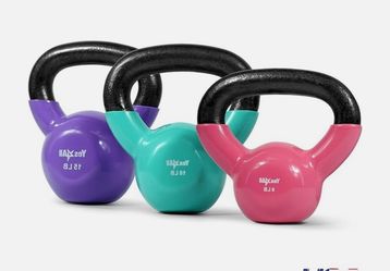 PVC Kettlebell 5/10/15 Lbs