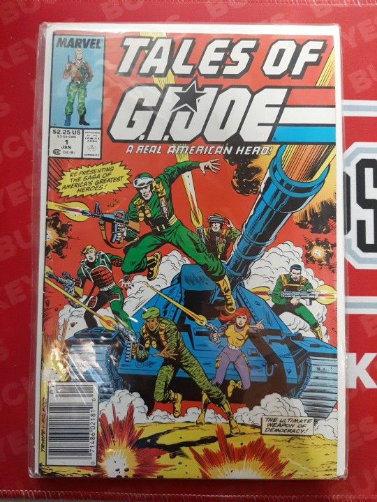 Tales Of G.I. Joe #1 Newsstand Edition (1987)