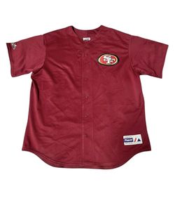 49ers Majestic Baseball Jersey