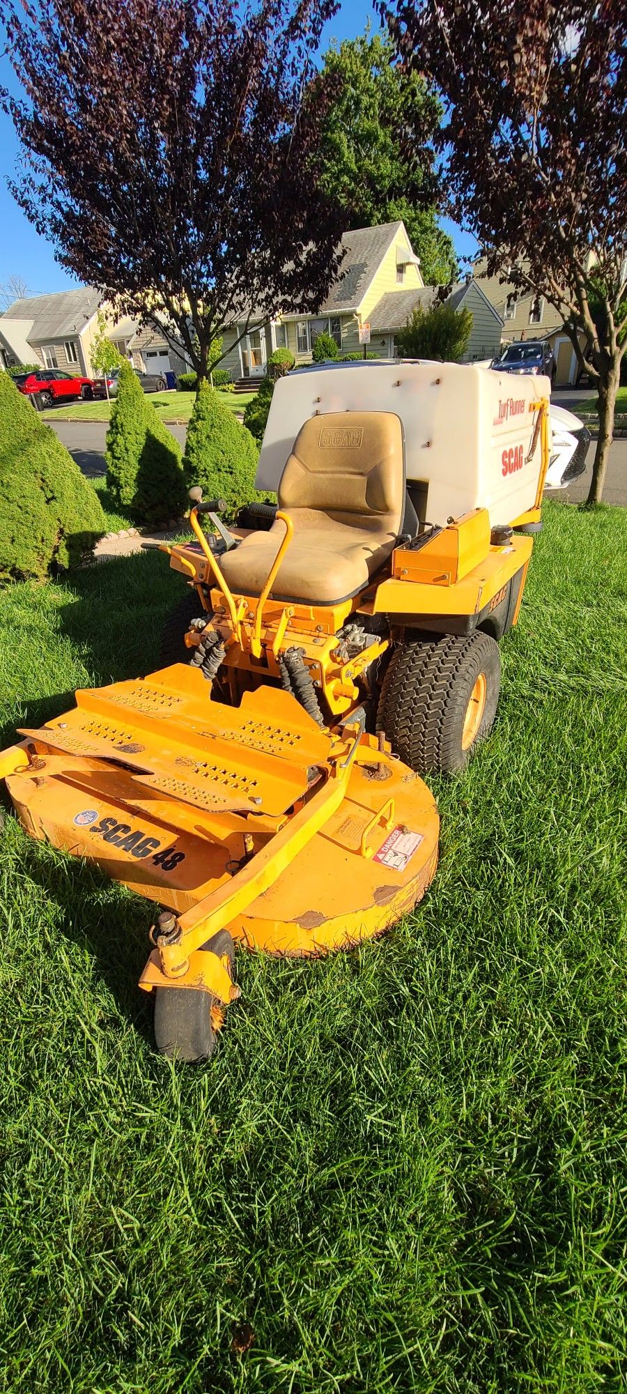Scag 48 Turf Runner Lawn Mower