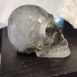 Garden Quartz  Crystal Skull