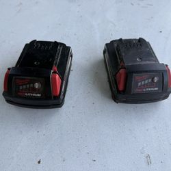 Milwaukee Batteries 