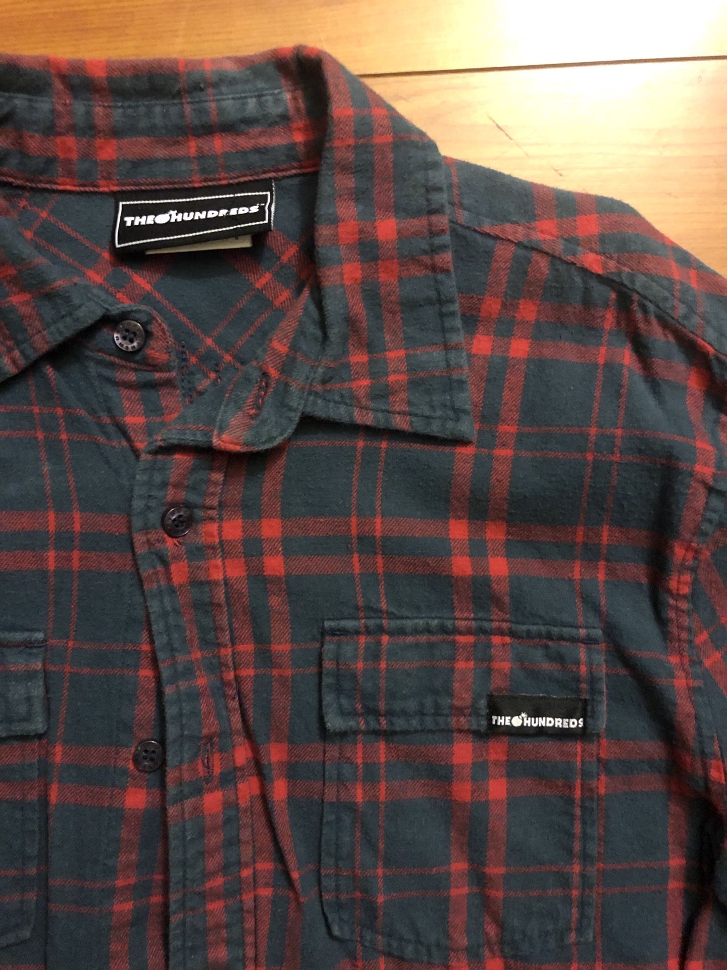 The Hundreds Flannel Long Sleeve Shirt (Medium) Supreme Champion Stussy