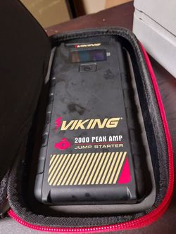 Viking 2000 Peak Amp Portable Jump Starter