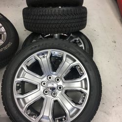 Chevy Tahoe Rims Chevrolet Suburban Wheels Silverado Snowflakes Trail Boss High Country Ltz Rst Z71 Yukon Sierra Denali Cadillac Escalade 