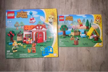 LEGO Animal Crossing Sets 77049 & 77047 – NEW/Sealed