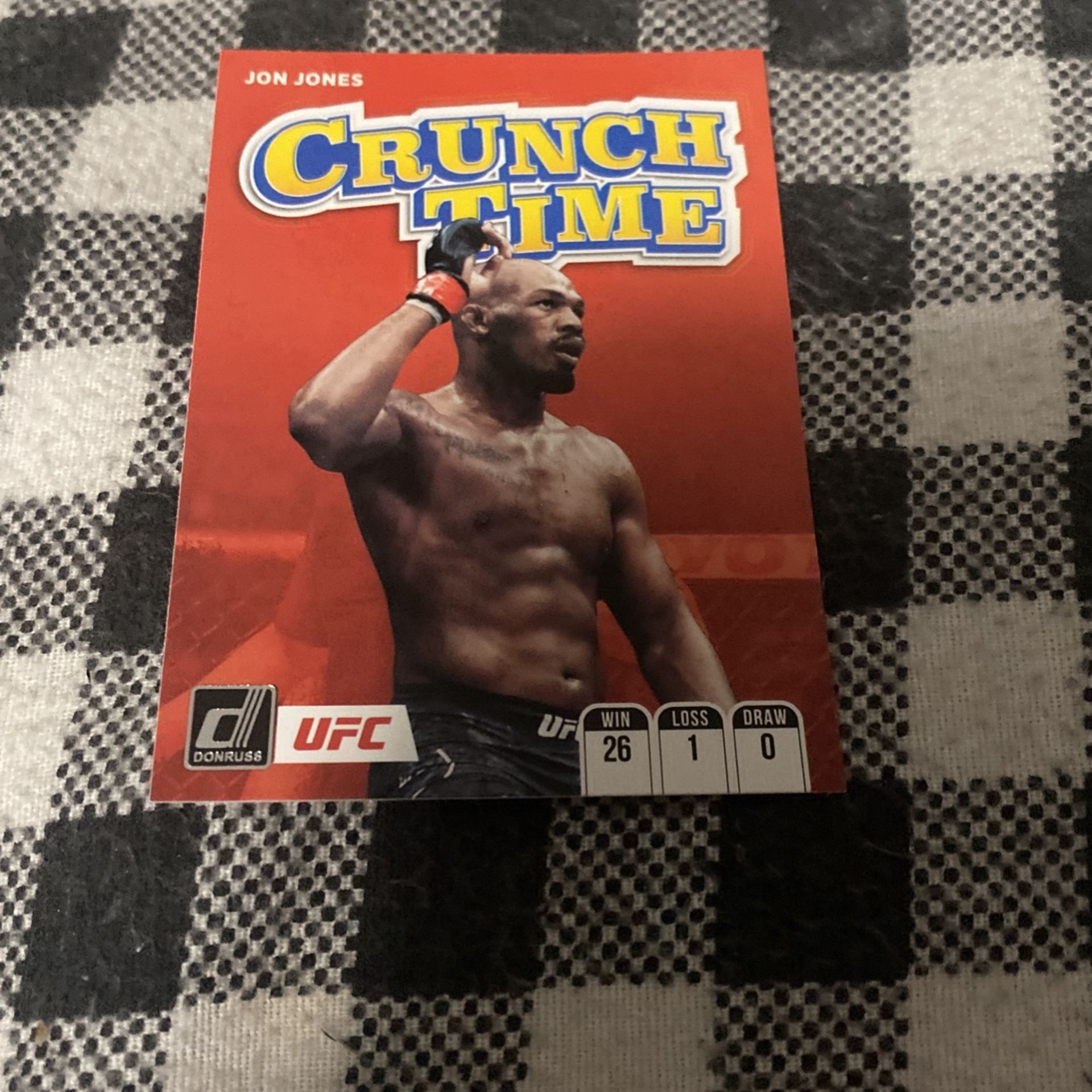 Jon Jones Crunch Time 2022 Donruss #19