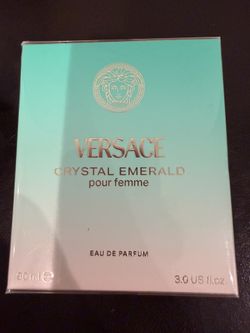 Crystal Emerald by Versace 3oz EDP for Women NEW SEALED BOX