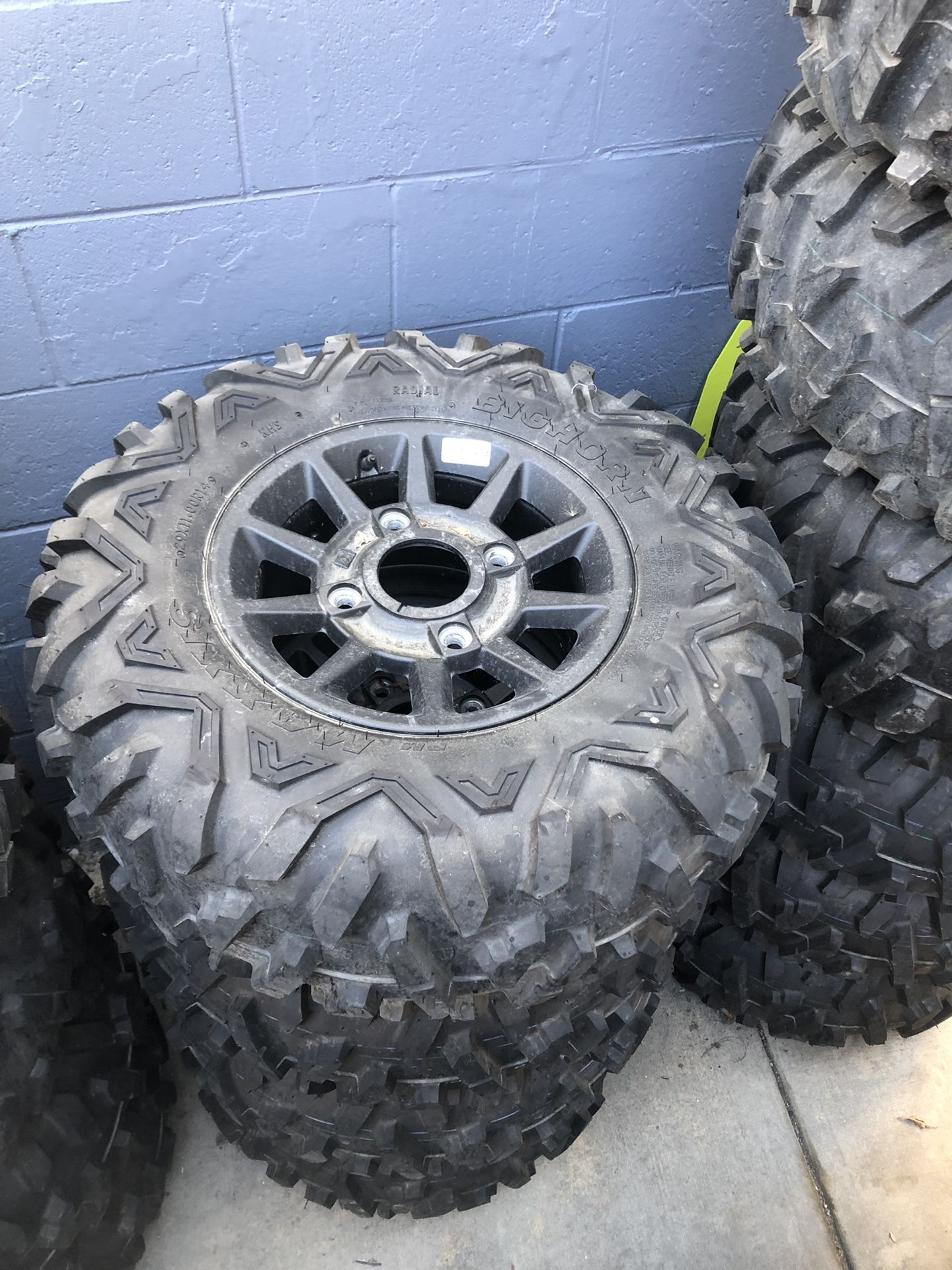 Rzr wheel and tire stock sets or singles for Sale in Santa Ana, CA OfferUp