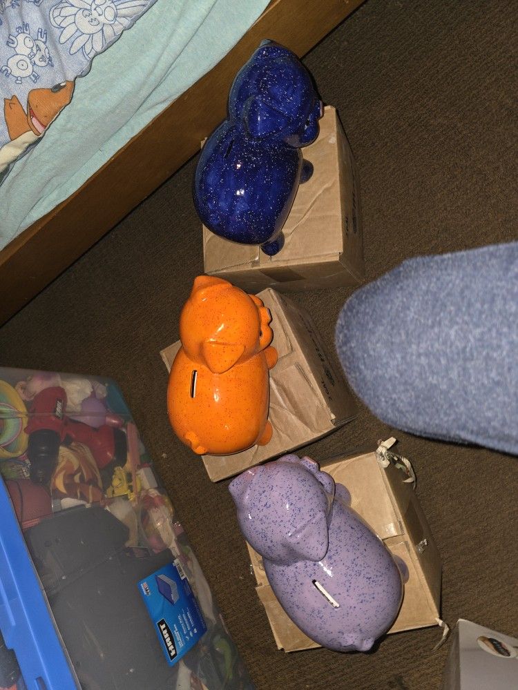 3 New Piggy Banks