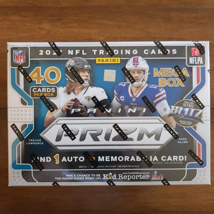 2021 Panini PRIZM Football MEGA Box TARGET Version w AUTO