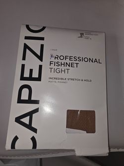 Capezio Professional Fishnet Tight XL Sun plus size