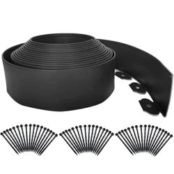 Landscape Edging 33FT,Garden Edging Borders [Extra Tall 4IN High] X(267)