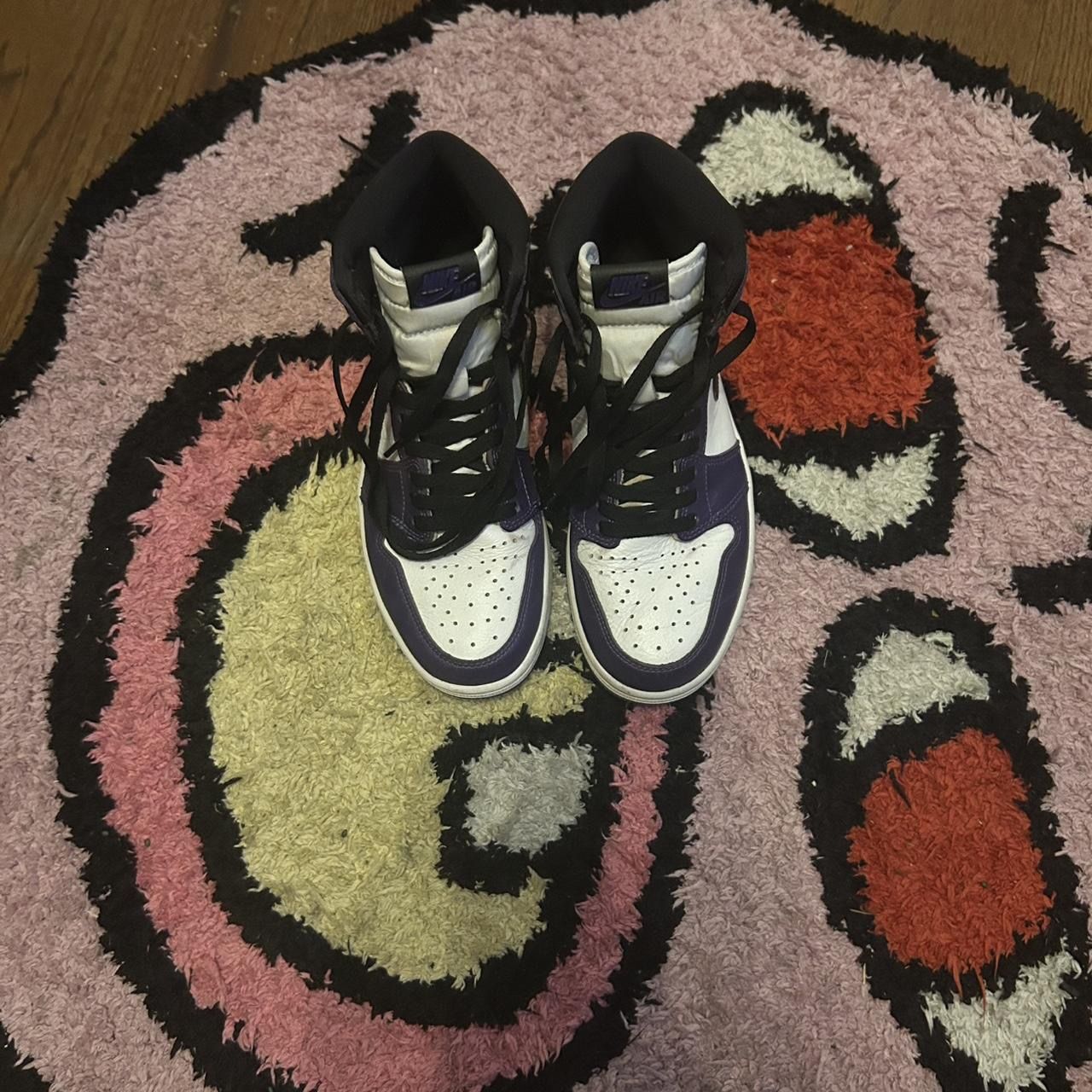 good condition jordan 1 high court purple 2.0