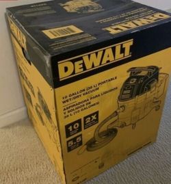 Brand New DEWALT 10-Gallon Wet/Dry Shop Vac (DXV10P) – New In Box!