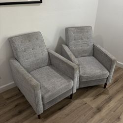 Gray Recliners