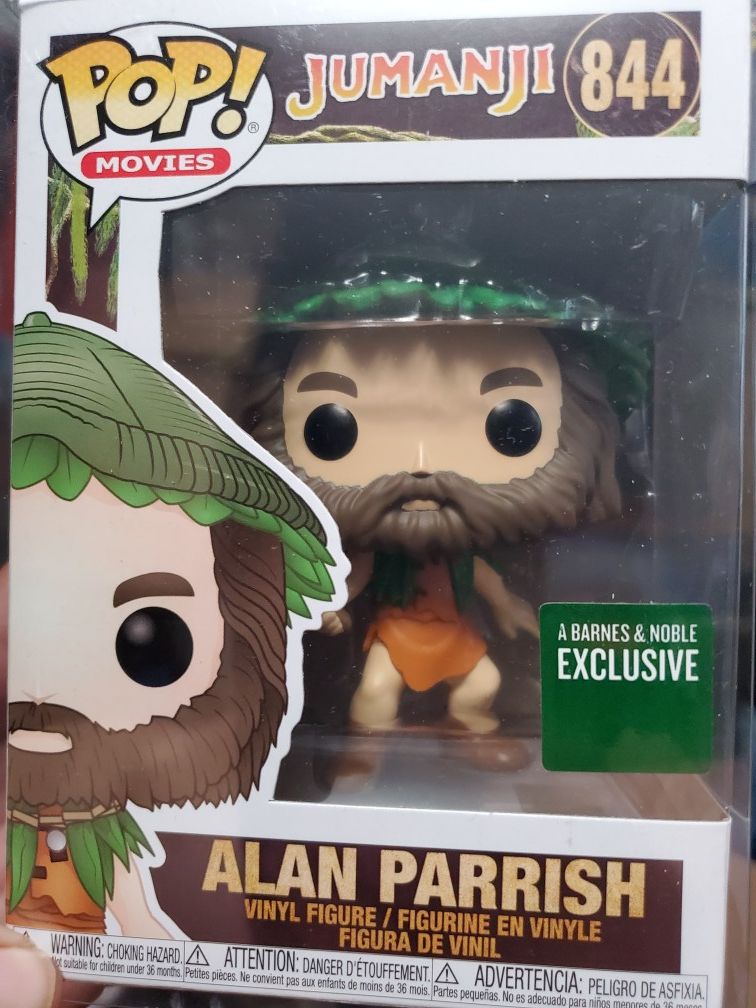 ALAN PARRISH jumanji FUNKO POP