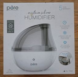 Pure Enrichment MistAire Silver Humidifier