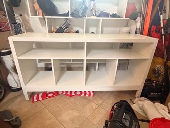 White TV Stand  Ikea