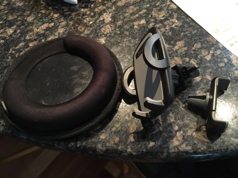 GPS and/or cell phone holder for car