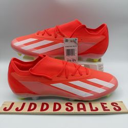 Adidas X Crazyfast Pro FG Soccer Cleats Solar Red Energy IG0600 Men’s Sz 11.5  New