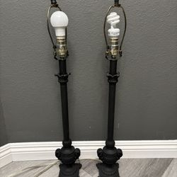 Black Vintage Style Table Lamp