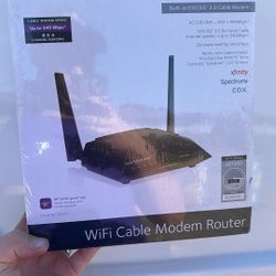 NEW Sealed Netgear AC1200 (C6220) WiFi Cable Modem Router – Works with Xfinity, Spectrum, Cox