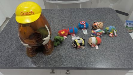 Coach Mr potatohead  and TY Beanie Babies
