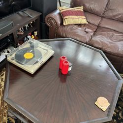 Large wood coffee Table