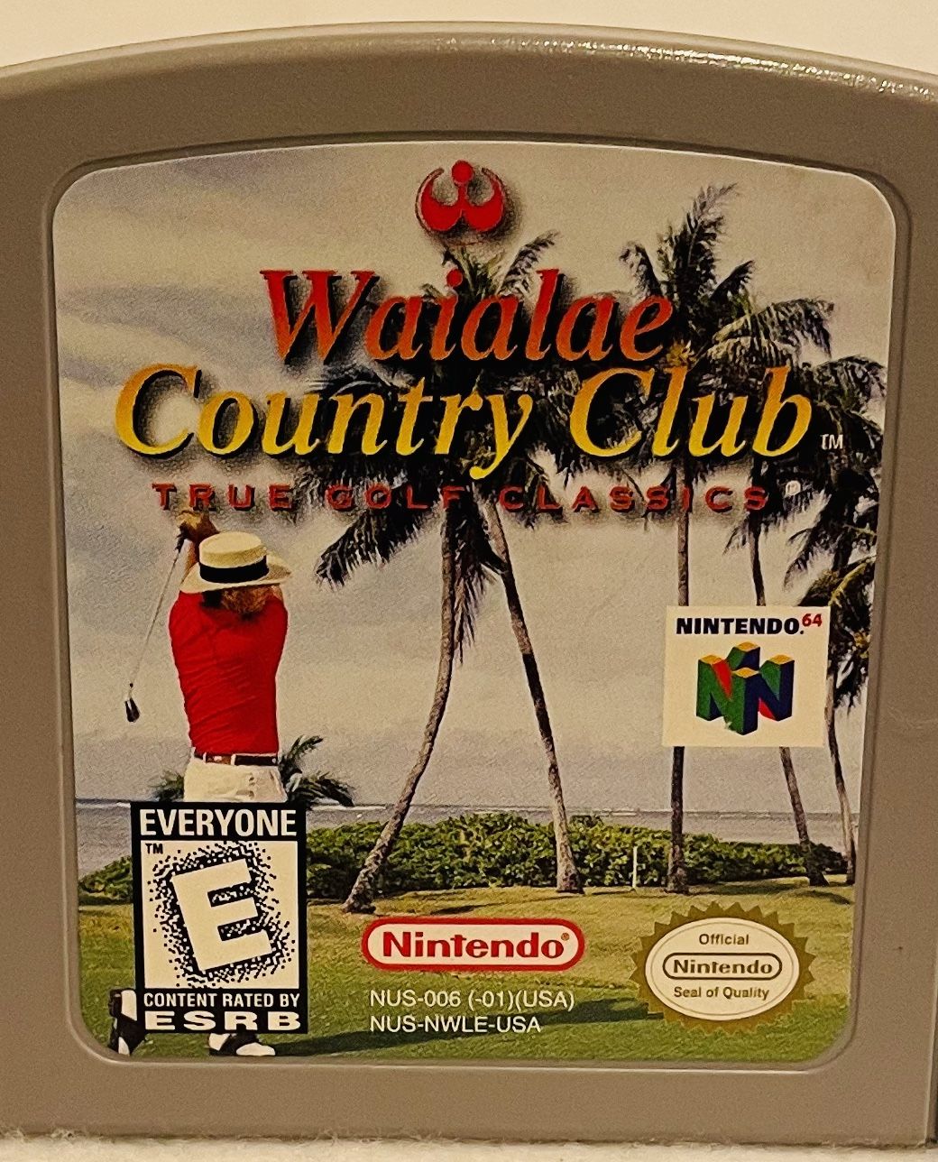 Waialae Country Club Golf - Nintendo N64 Game Authentic
