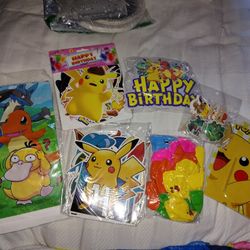 Pokemon Party Supplies 