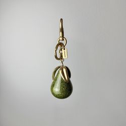 Coach Pear Bag Charm