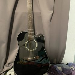 Takamine 12 String Black 