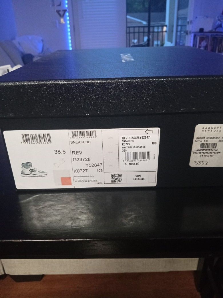 Chanel Shoes Size 38.5